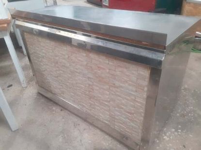 Εικόνα της Ψυγείο Πάγκος Συντήρηση 159x70x94 με 2 Πόρτες GN και Πάνελ Δεξιά