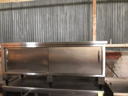 Εικόνα της Πάγκος- Ερμάριο ανοξείδωτος