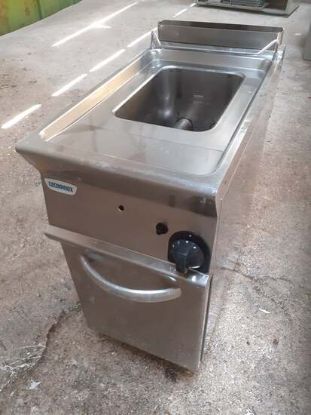 Εικόνα της Tecnoinox Φριτέζα Αερίου Επιδαπέδια Μονή 14Lt