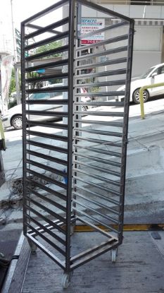 Εικόνα της Τρόλεϊ μεταφοράς 15 Θέσεων GN2/1 58x67x170cm