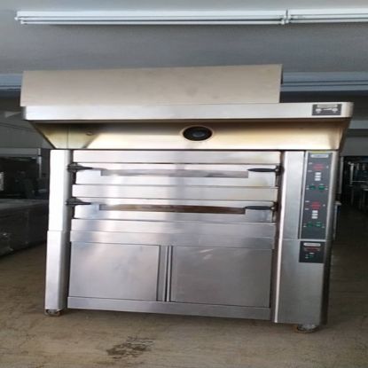 Εικόνα της ΦΟΥΡΝΟΣ ΠΙΤΣΑΣ ZANUSSI ΧΩΡΗΤΙΚΟΤΗΤΑΣ 6+6 Φ30 ΕΚ. ΜΕ ΣΤΟΦΑ