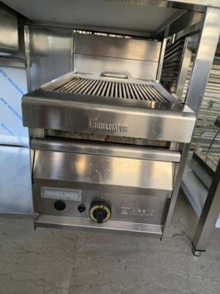 Picture of Grill Αερίου Επιδαπέδια Μονή Εστία Γκριλίερα Με Ραβδωτή Πλάκα 13Kw