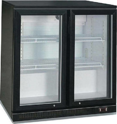 Εικόνα της Επιτραπέζιο Ψυγείο Βιτρίνα Συντήρησης Με 2 Πόρτες Ανοιγόμενες- 900x520x865mm
